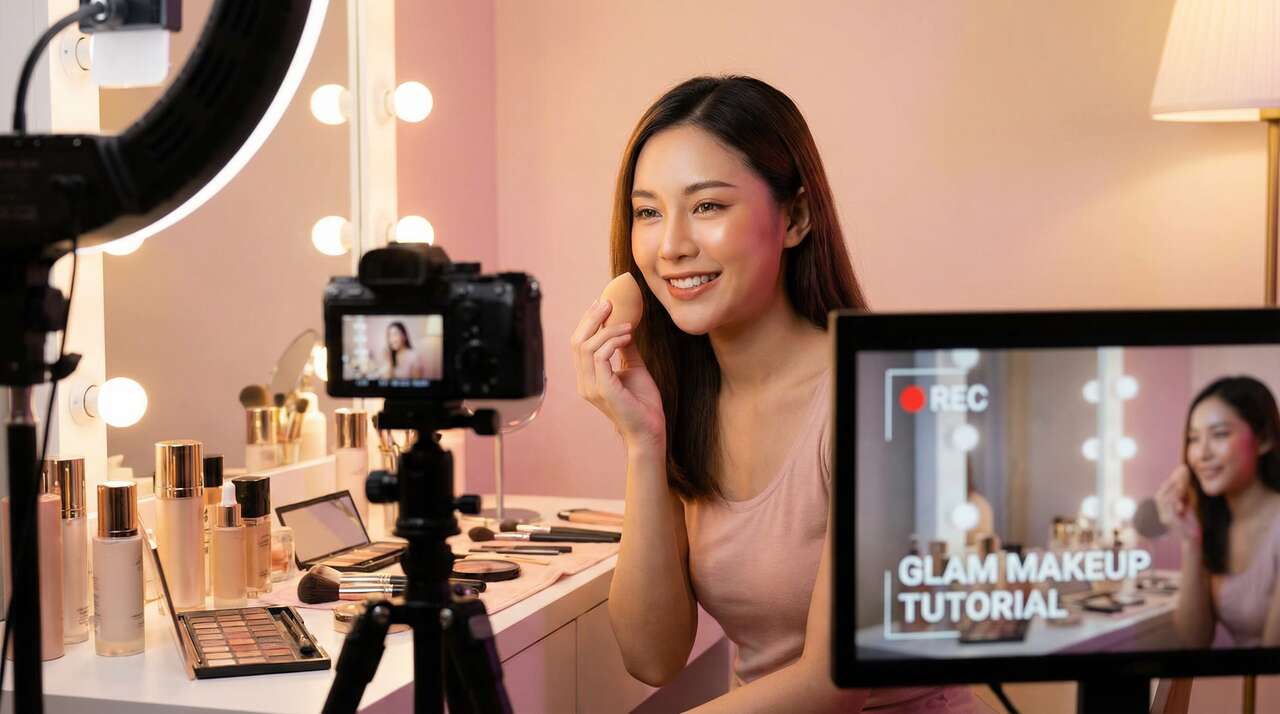 糖心vlog美妆教程视频